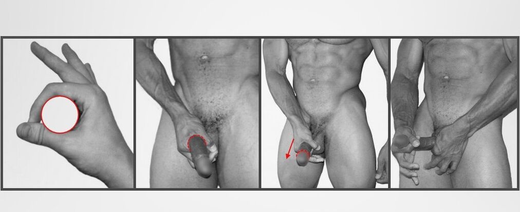 exerciții de jelqing pentru mărirea penisului